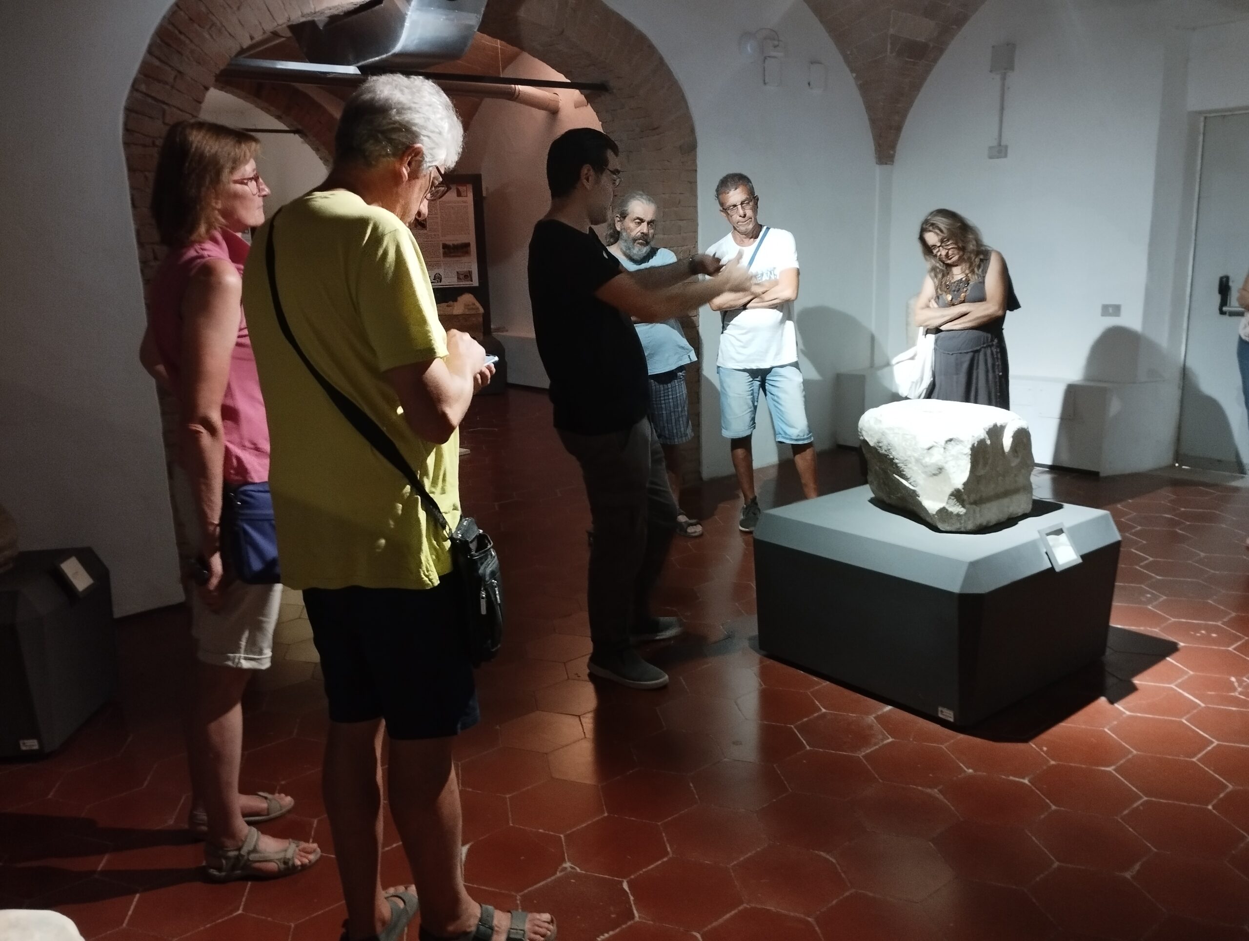 Museo archeologico Cecina 19 agosto